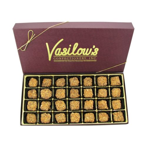 Vasilow's 28 count Almond Butter Crunch Gift Box