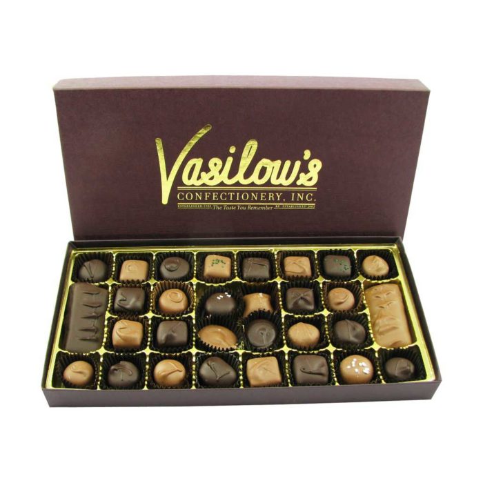Vasilow's Two Pound Homemade Chocolates Assortment