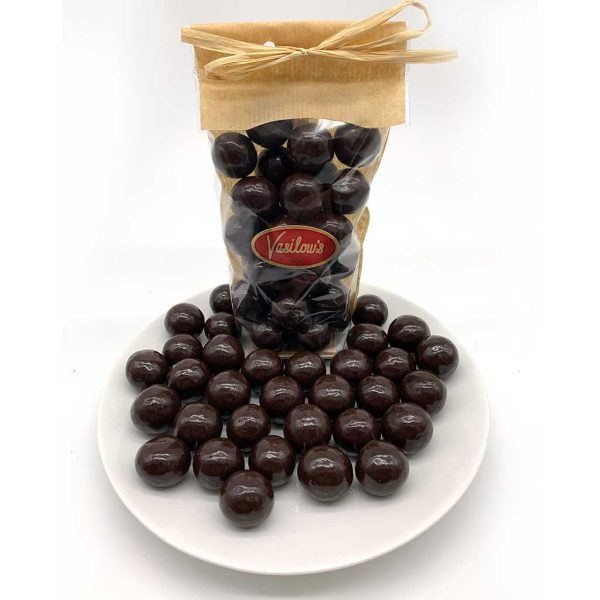 Dark Chocolate Malted Milk Balls - Vasilow's Confectionery